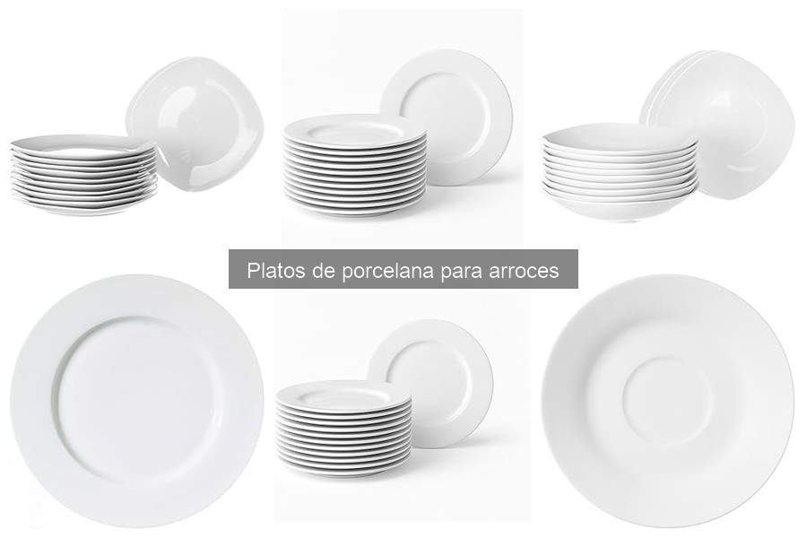Cómo escoger platos de porcelana para arroces: guía esencial