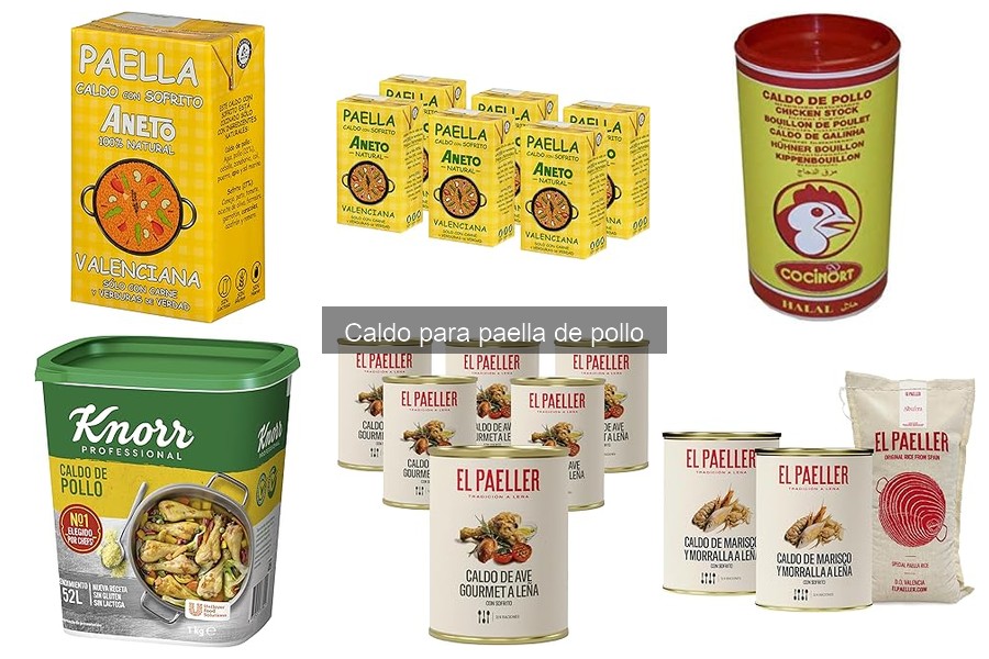 Cómo hacer caldo para paella de pollo casero