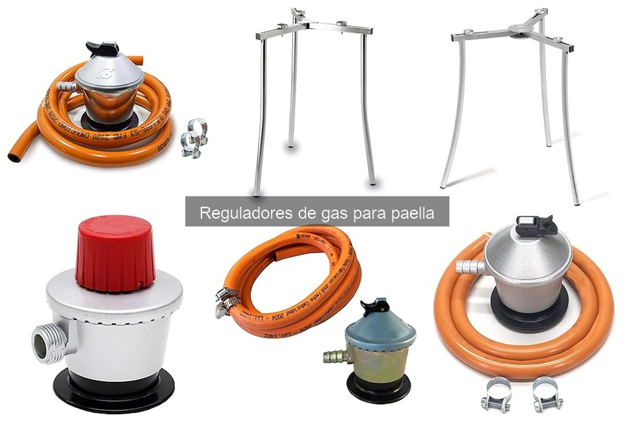 Cómo instalar reguladores de gas para paella correctamente