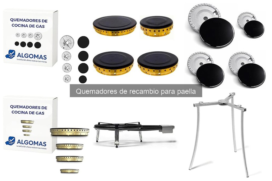 Cómo instalar un quemador de recambio para paella