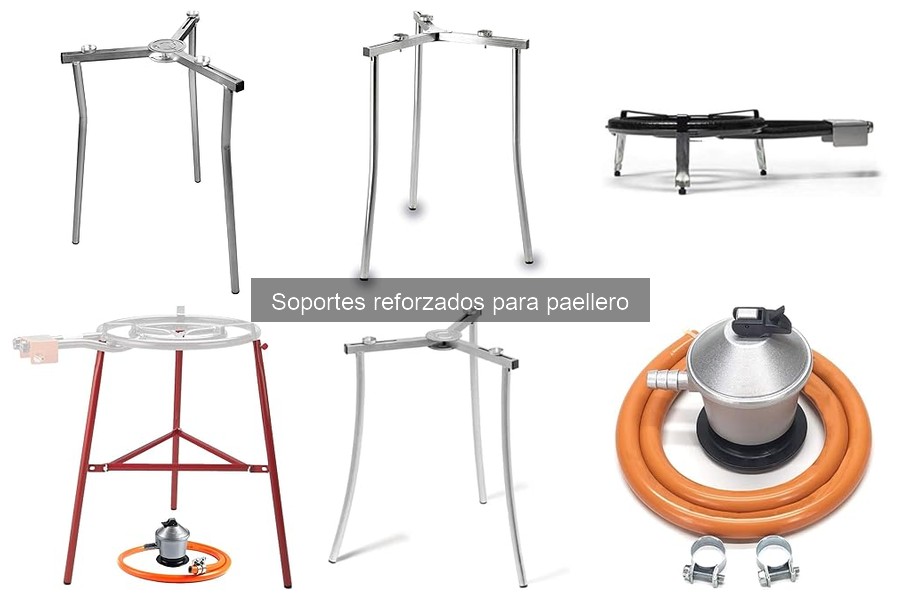 Cómo instalar un soporte reforzado para paellero fácilmente