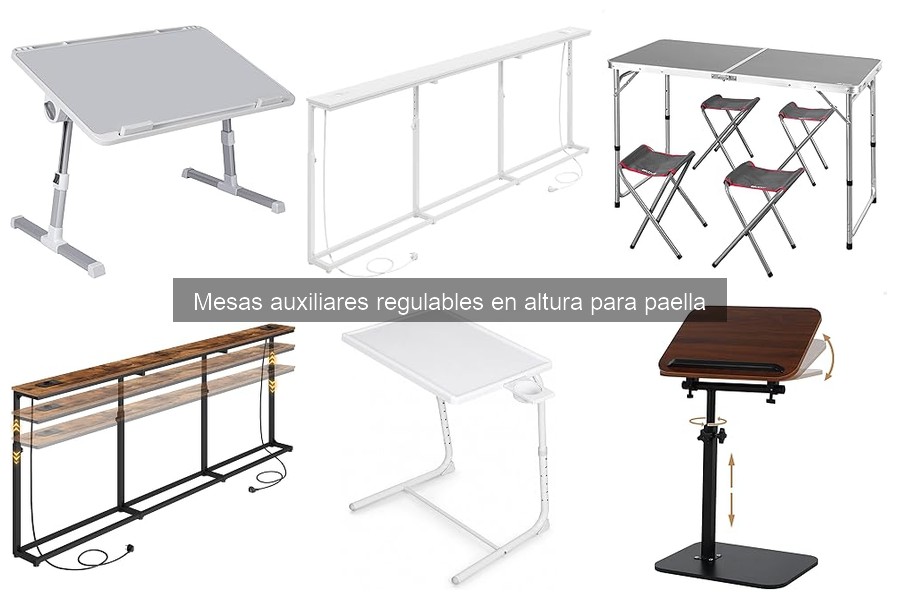 Cómo Instalar una Mesa Auxiliar Regulable para Paella