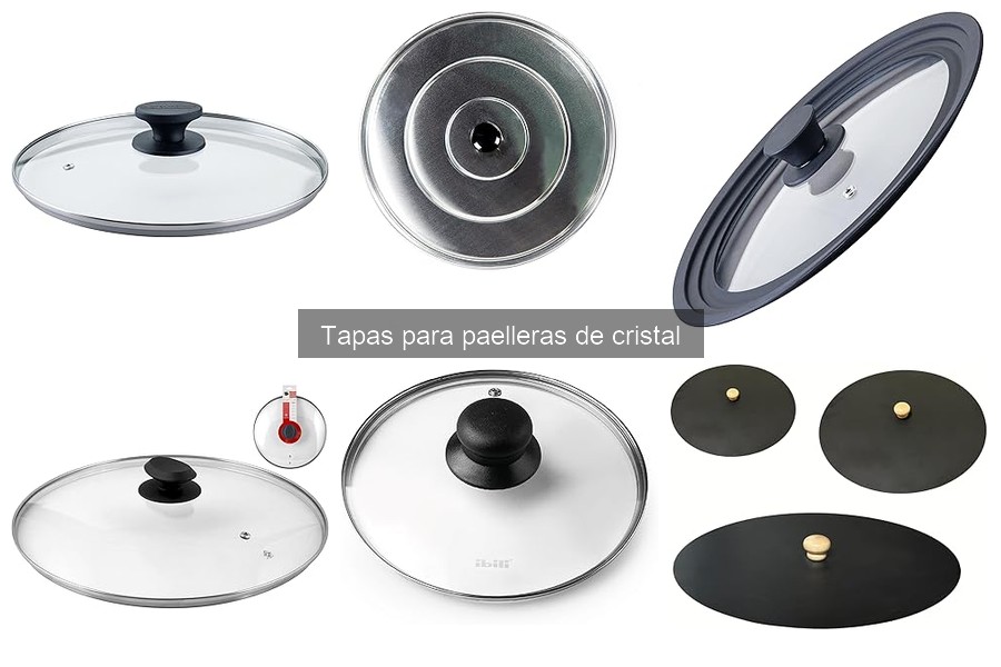 Cómo instalar y usar tapas para paelleras de cristal