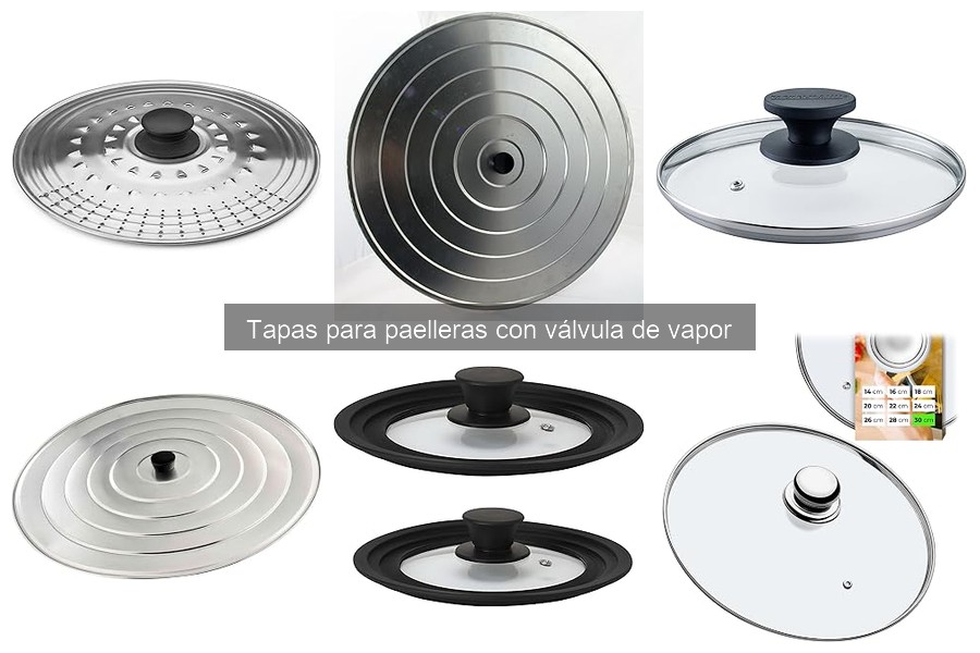 Cómo limpiar y mantener tapas para paelleras con válvula de vapor