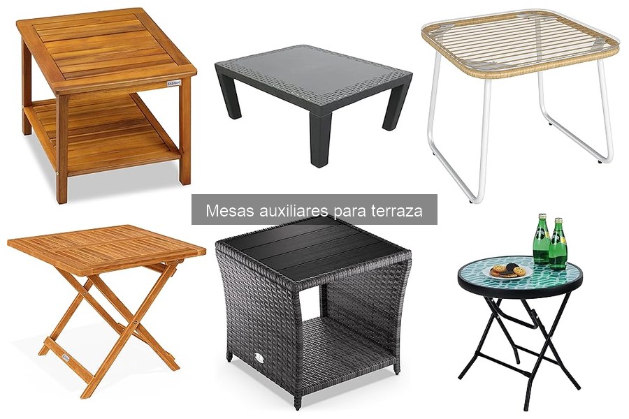 Cómo mantener una mesa auxiliar de terraza de forma efectiva