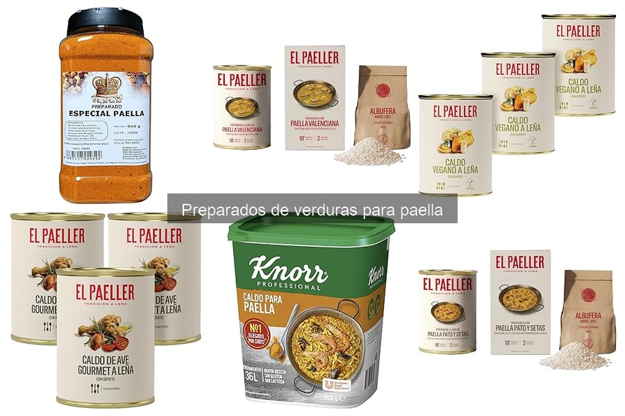 Cómo preparar paella con verduras preparadas fácilmente