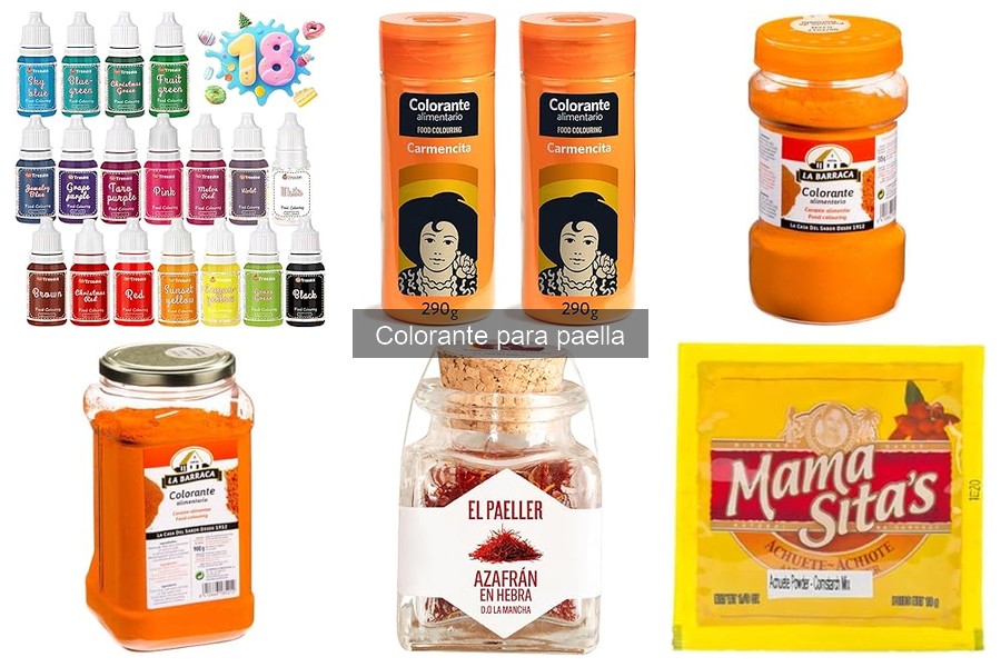 Cómo usar colorante para paella: guía práctica y cantidades