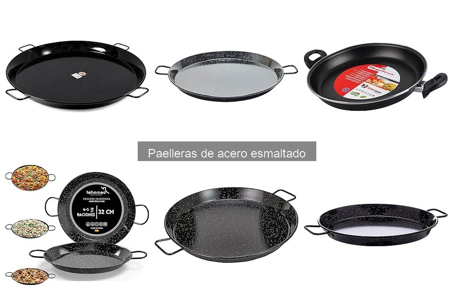 Cómo usar correctamente una paellera de acero esmaltado
