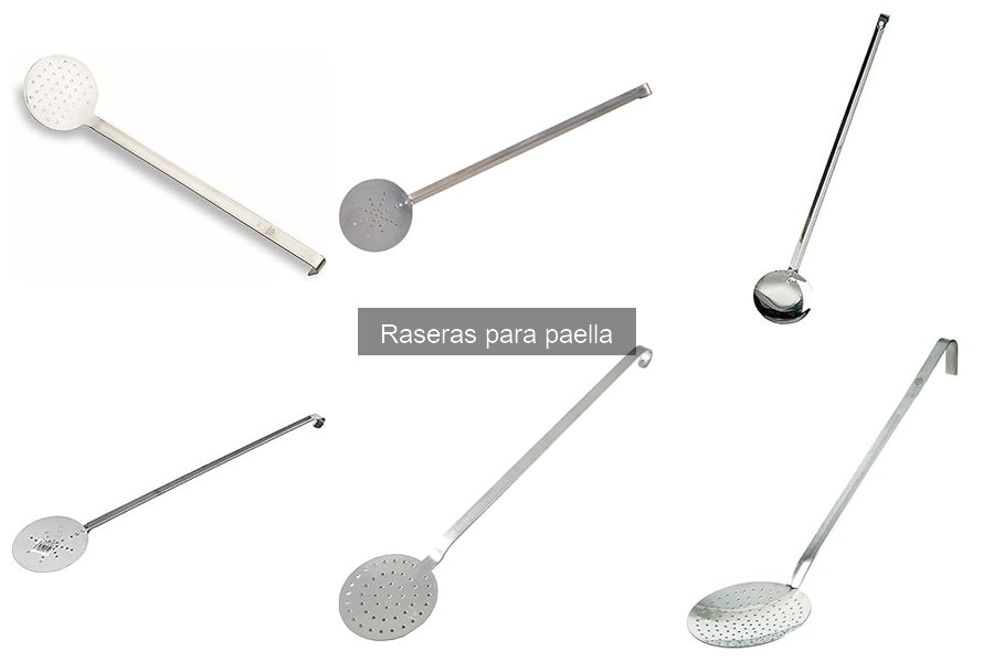 Cómo usar correctamente una rasera para paella