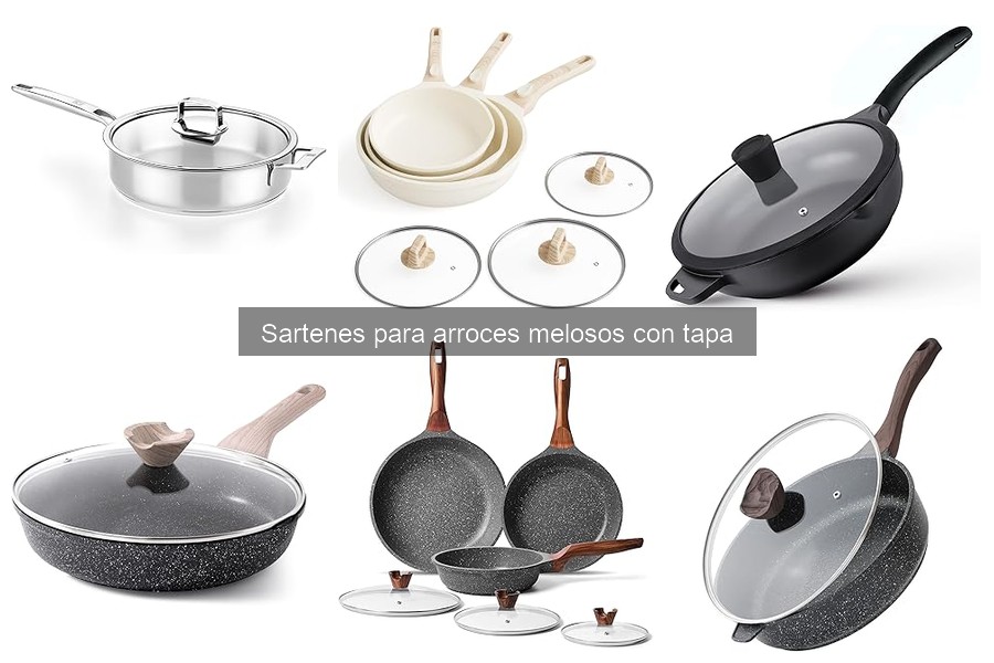 Cómo usar sartenes para arroces melosos: consejos esenciales