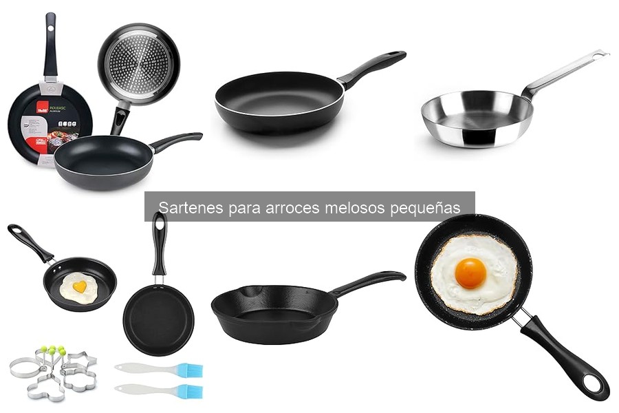 Cómo usar sartenes pequeñas para arroces melosos