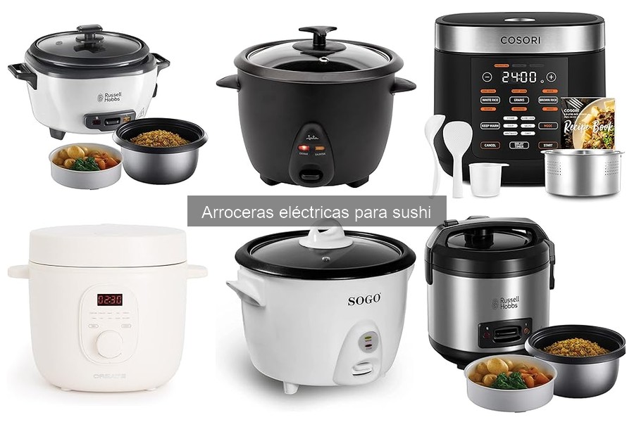 Cómo usar una arrocera eléctrica para hacer sushi fácilmente