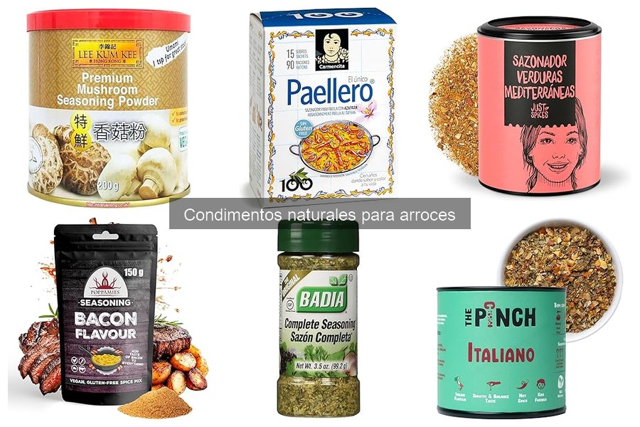 Cómo utilizar condimentos naturales en arroces: guía práctica