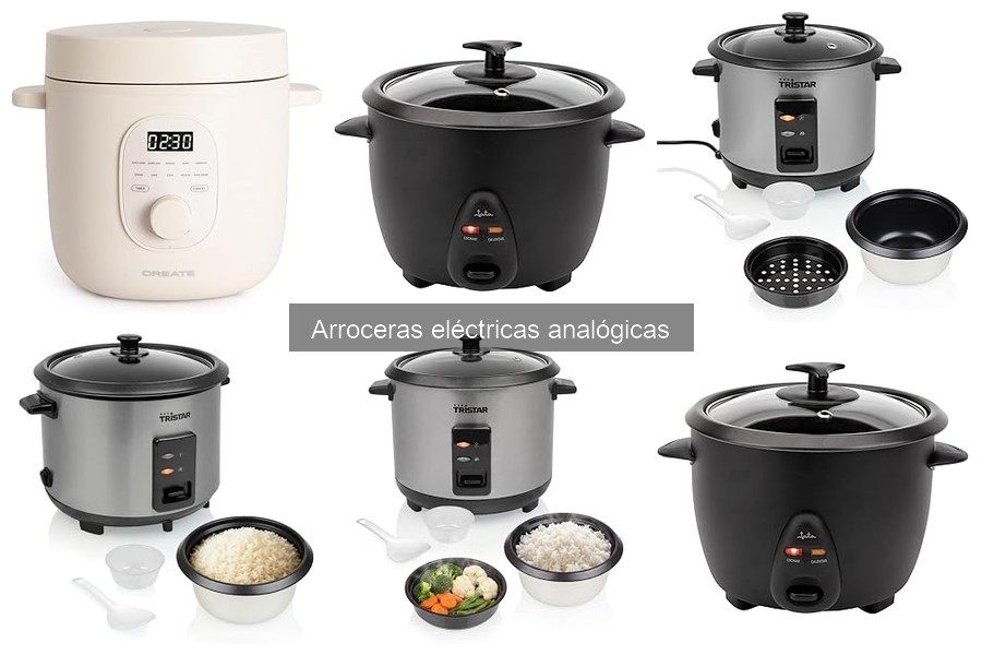 Cómo utilizar correctamente una arrocera eléctrica analógica