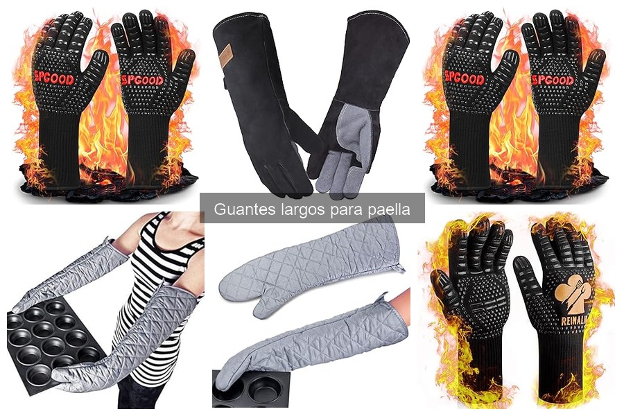 Cómo Utilizar Guantes Largos al Hacer Paella