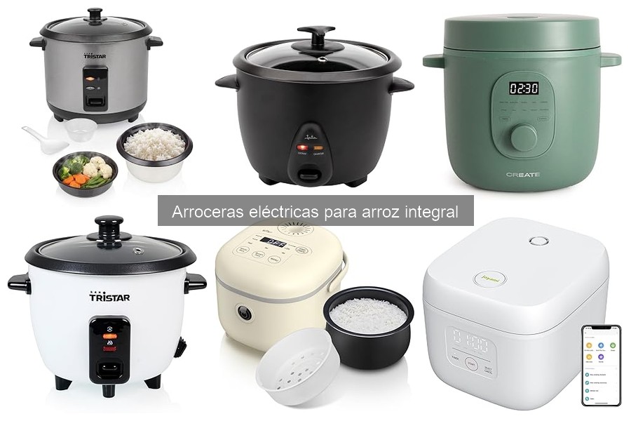 Comparativa: Arroceras eléctricas vs. de inducción para arroz integral