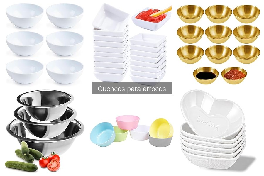 ** Comparativa: Cuencos de Cerámica vs Plástico para Arroces