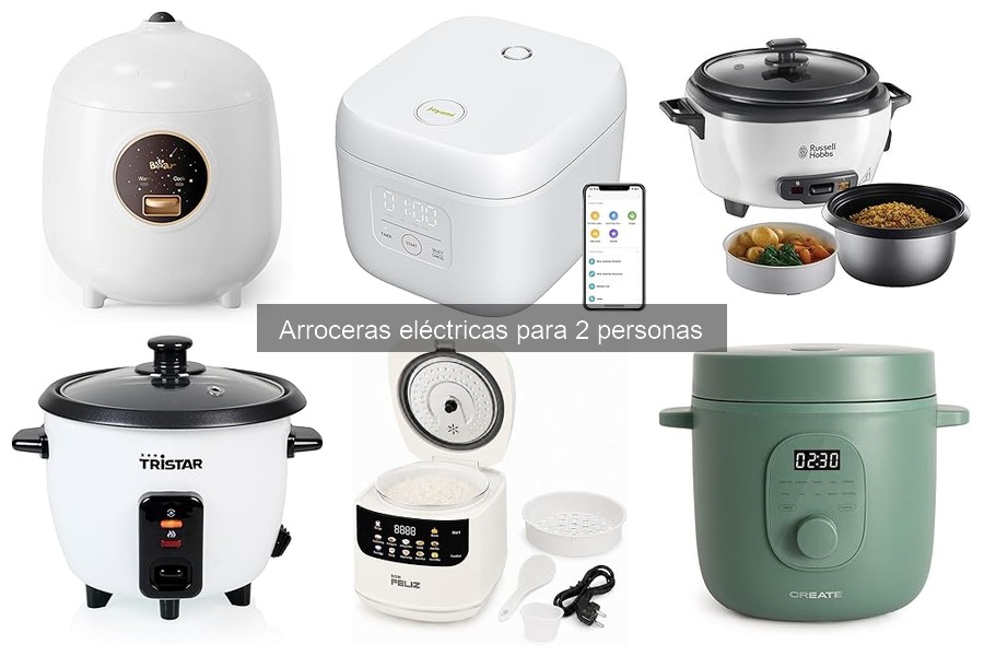 Comparativa de Arroceras Eléctricas para 2 Personas