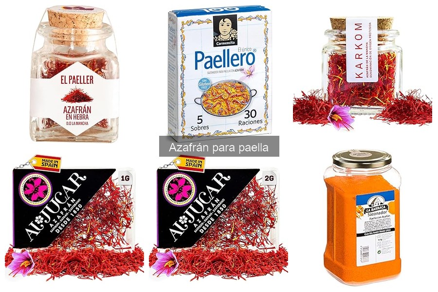 Comparativa de Azafrán para Paella: Mejores Marcas y Precios