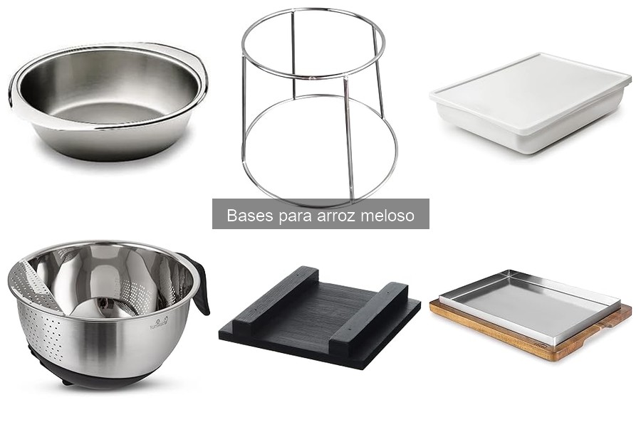 Comparativa de bases para arroz meloso: calidad y precio