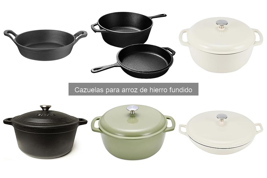 Comparativa de Cazuelas de Hierro Fundido vs Otros Materiales