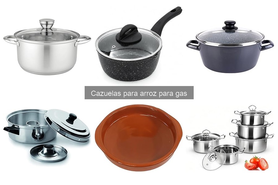 Comparativa de cazuelas para arroz: gas vs eléctricas