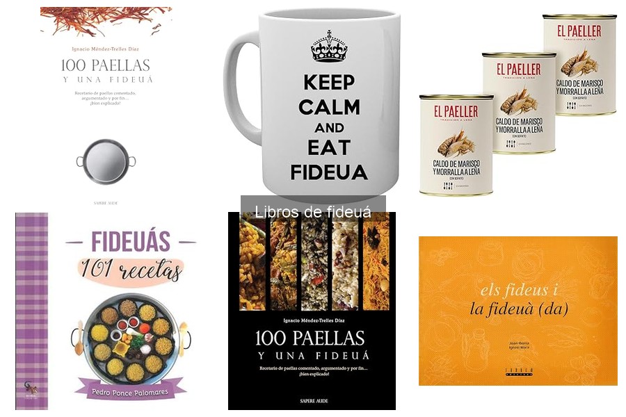 Comparativa de libros de fideuá: recetas y estilos distintos