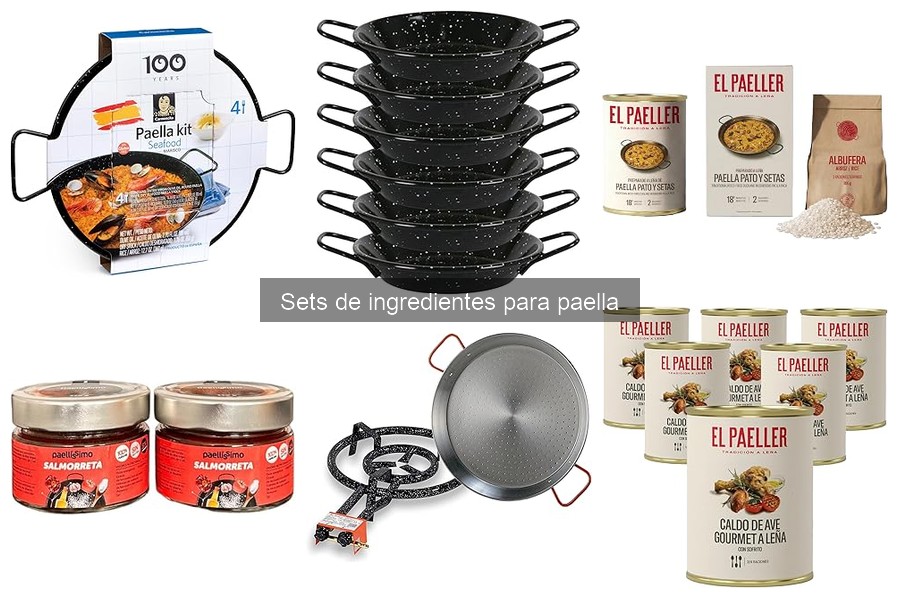 Comparativa de los Mejores Sets de Ingredientes para Paella
