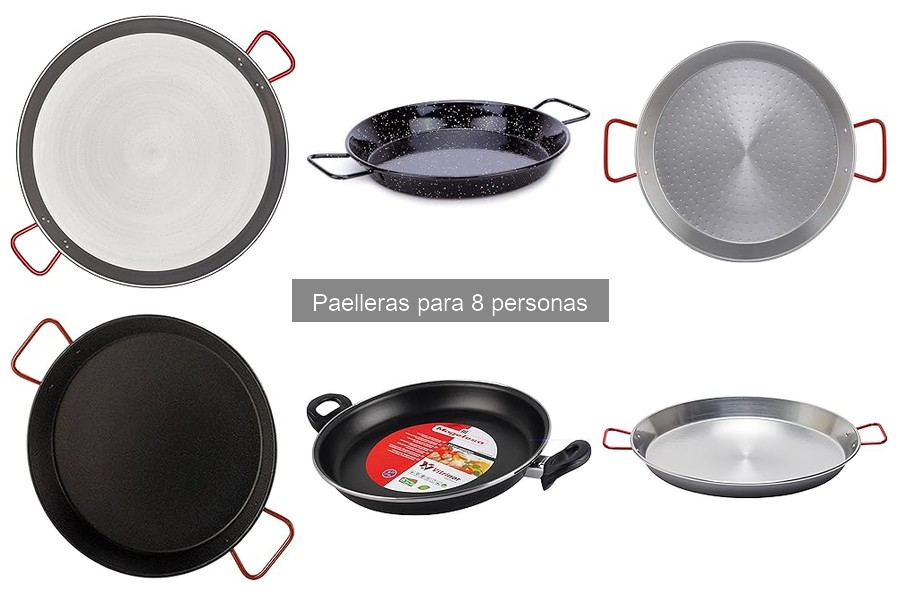 Comparativa de Paelleras para 8 Personas: Mejores Marcas