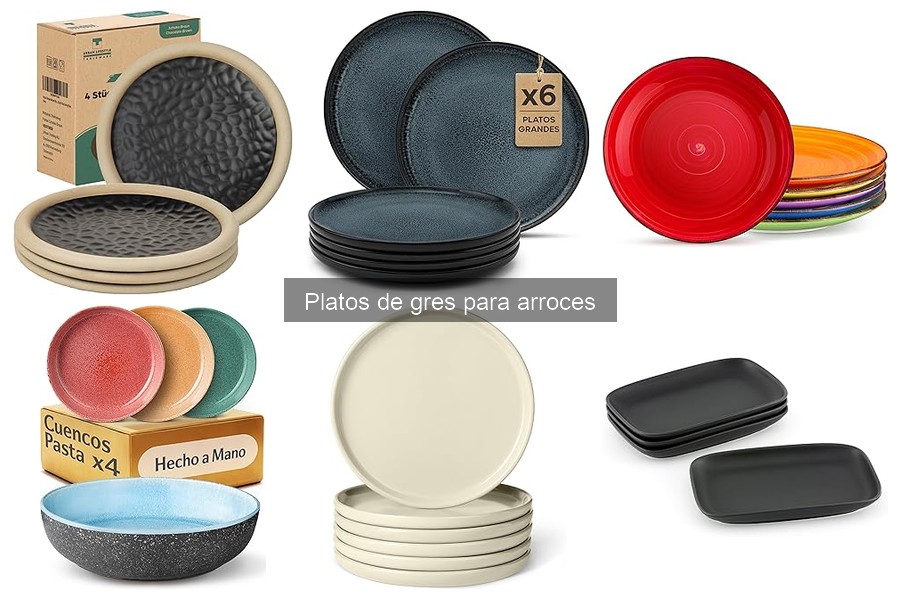 Comparativa de Platos de Gres: Urban Lifestyle vs Amazon Basics