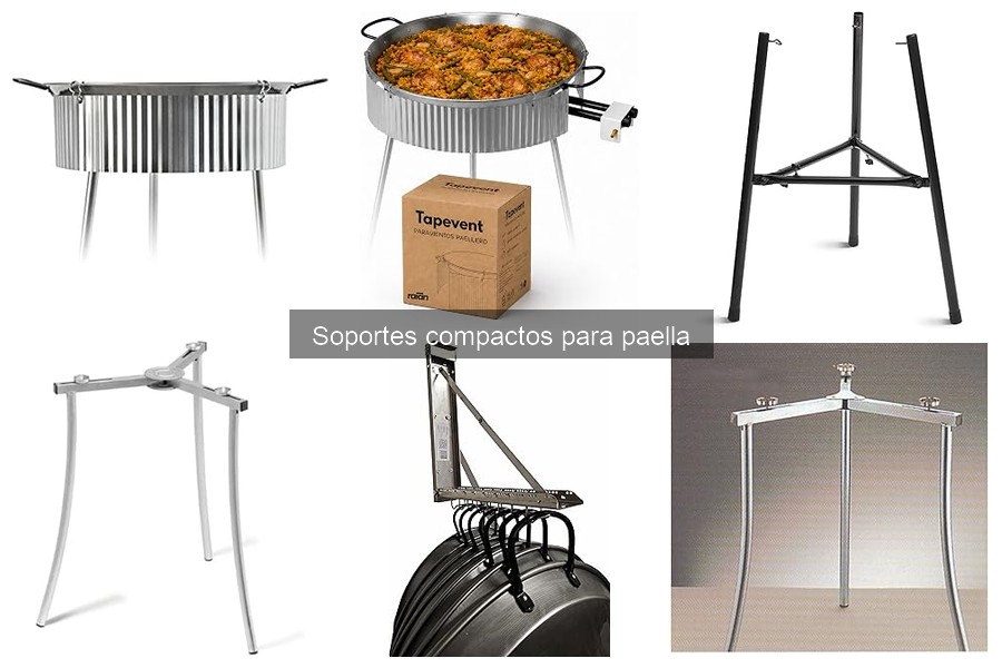 Comparativa de Soportes Compactos para Paella en 2023