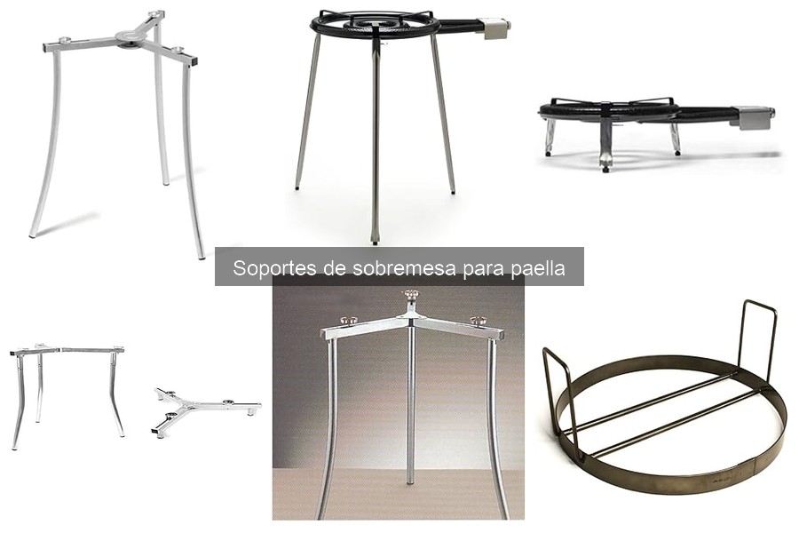 Comparativa de Soportes de Sobremesa para Paella