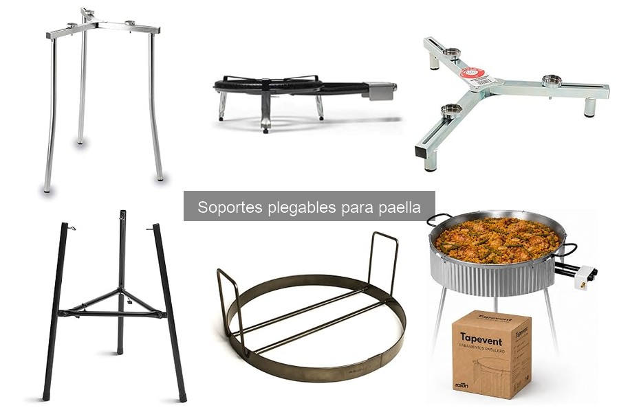 Comparativa de Soportes Plegables para Paella: Mejores Marcas