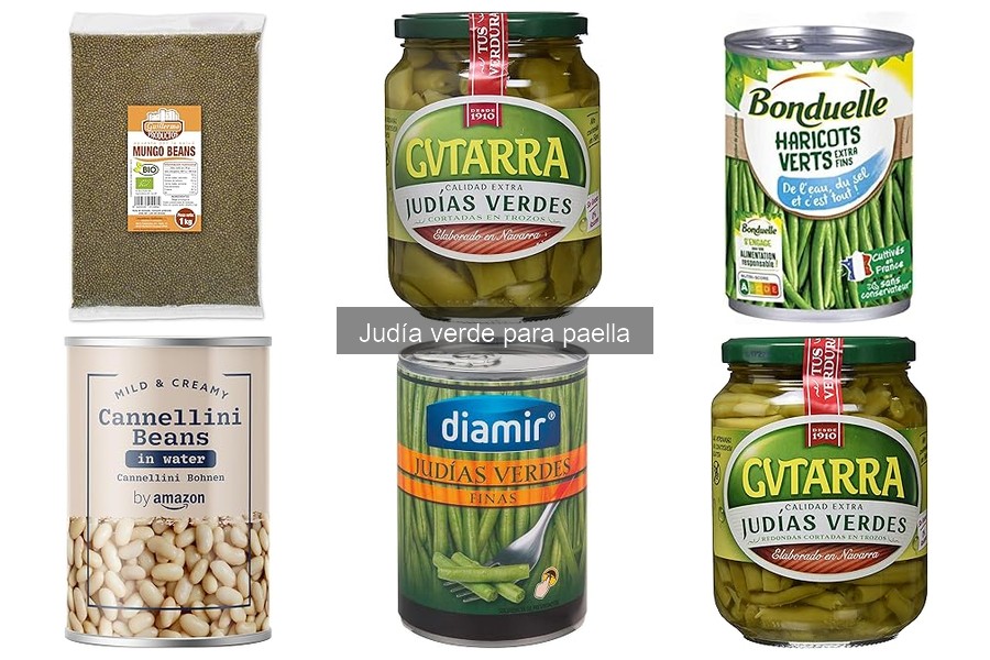 Comparativa: Judía verde fresca vs. enlatada para paella