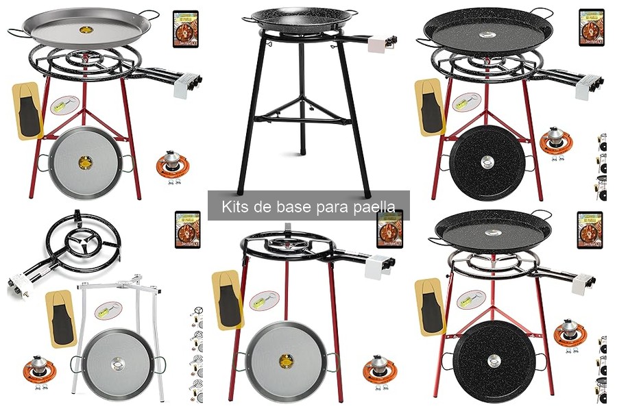 Comparativa: Kits de base para paella vs utensilios de cocina