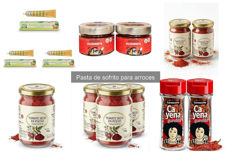 Comparativa: Pasta de sofrito líquido vs. en polvo