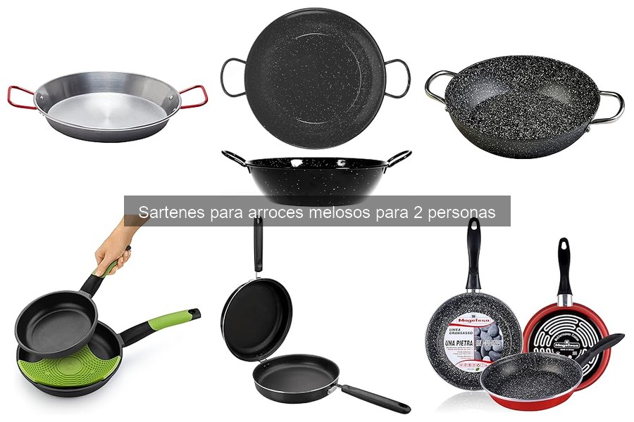 Comparativa sartenes acero inoxidable vs antiadherentes para arroces