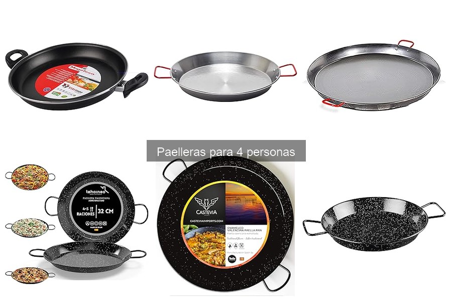 Consejos para adaptar recetas en paelleras de 4 personas