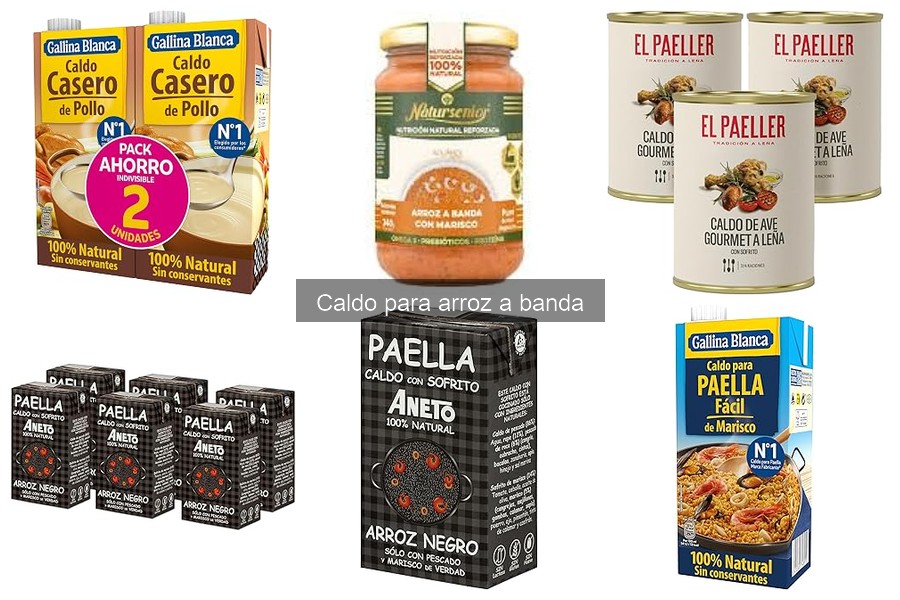 Consejos para elegir el mejor caldo para arroz a banda
