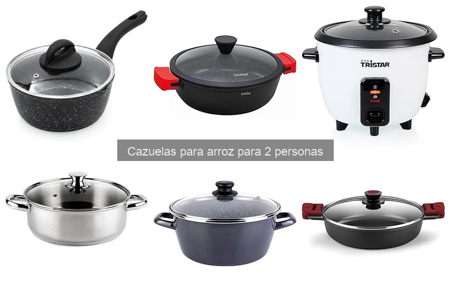 Consejos para usar cazuelas de arroz para 2 personas