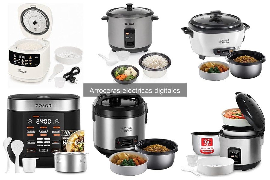 Cuidados y Mantenimiento de Arroceras Eléctricas Digitales