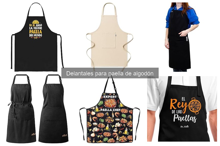 Delantales de Paella con Bolsillos: Opciones y Utilidad