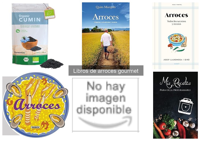 Diferencias entre arroces regionales en libros gourmet