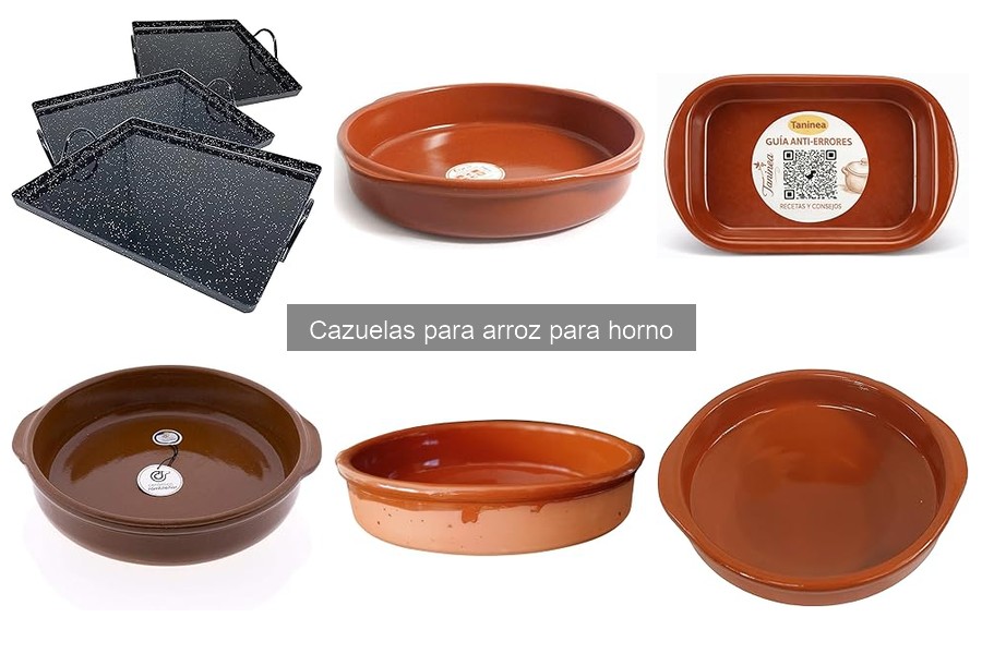Diferencias entre cazuelas para arroz y otras ollas