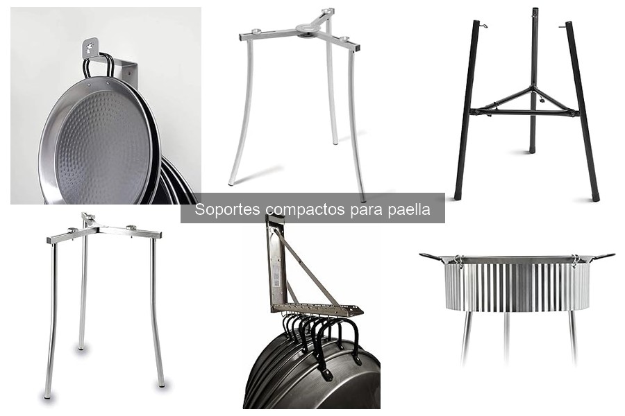 Diferencias entre Soportes Compactos y Tradicionales para Paella
