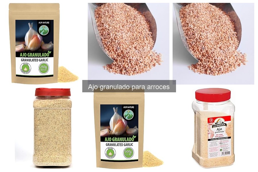 Dónde comprar ajo granulado a buen precio en 2023