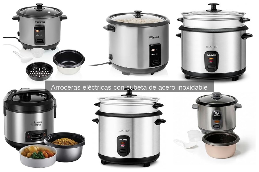 Dónde comprar arroceras eléctricas con cubeta de acero inoxidable