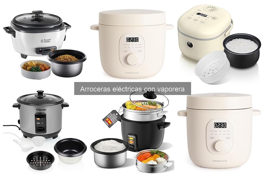 Dónde comprar arroceras eléctricas con vaporera: guía y ofertas