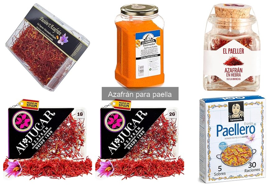 Dónde comprar azafrán de calidad para paella