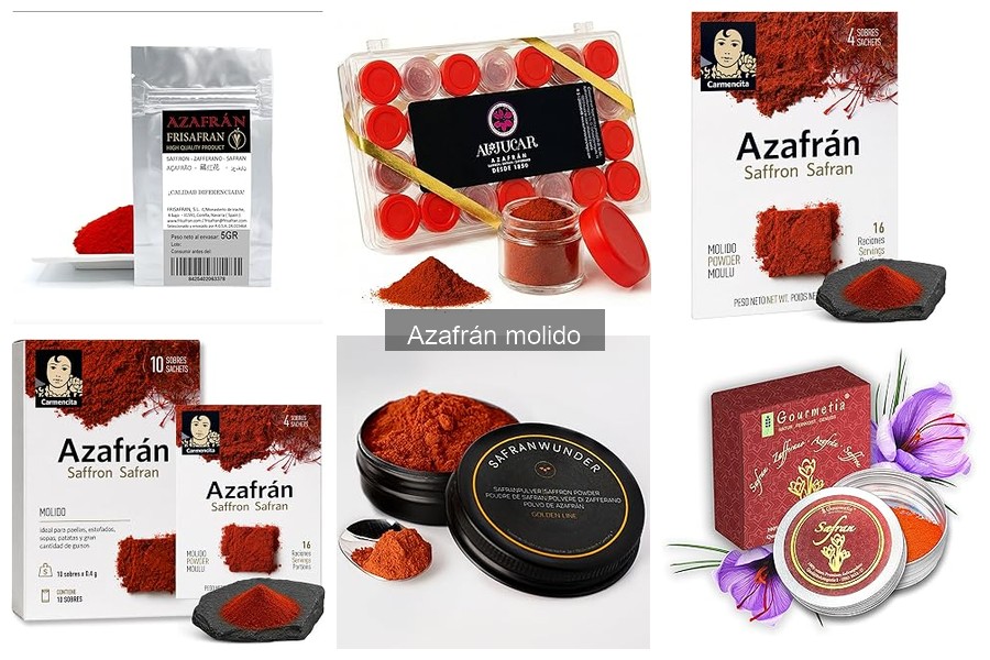 Dónde comprar azafrán molido al mejor precio online